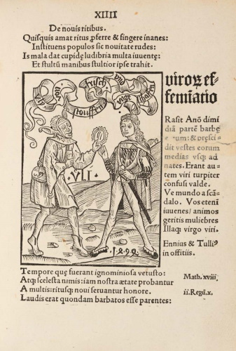 Jakob Locher, 'Stultifera navis' (1497), Kap. 4